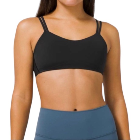 lululemon athletica Other - Lululemon Like a Cloud Bra Black Small 4 B C Cup Light Support Sports Top Padded